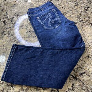 Size 32 ( 34) Silver Jeans Santorini Womens Bootcut Distressed * Read Below  CN